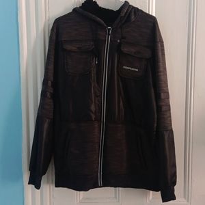 Men's Rocawear, Large, Brown in color.